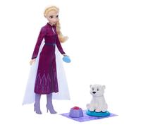 Mattel Disney La Reine des Neiges Coffret Elsa et l’Ourson avec 4 accessoires, d