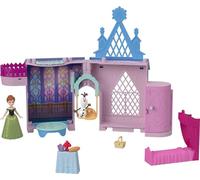 Mattel Disney La Reine Des Neiges Coffret Histoire Maison De Poupée Château D’Anna Avec Mini-Poupée Anna, Figurine Olaf Et Accessoires, À Collectionner, Jouet Enfant, A Partir De 3 Ans, HPV77