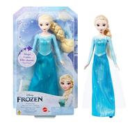 Mattel Disney La Reine des Neiges Elsa Poupée Chantante, chante la chanson «Libérée, délivrée» issue du film «La Reine des Neiges» dans langues: Anglais, Français, Portugais, Espagnol, JDX48