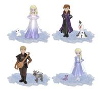 Mattel Disney La Reine des Neiges Ensemble de petites poupées Ice Reveal avec 1 poupée, gel glacé spongieux et 6 surprises dont une figurine d'ami et des pièces de jeu (les poupées peuvent varier)