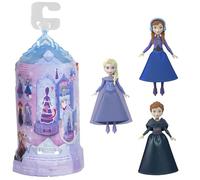 Mattel Disney La Reine des Neiges Ice Reveal Coffret 1 mini-poupée avec gel Squishy Ice et 6 surprises, dont un personnage du film et des éléments de jeu (les poupées peuvent varier), HXH17
