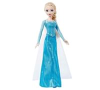 Mattel Poupée Elsa de Disney Frozen – Chante «Let It Go» en 4 langues