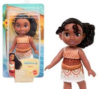 Mattel Disney Moana 2 Simea Poupée tendance avec accessoire de cheville, 5 articulations mobiles et tenue amovible, jouets inspirés du film