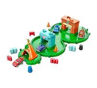Mattel Disney Pixar Cars Calendrier De L’Avent Mini Racers Avec 4 Mini Voitures Aux Couleurs De L’Hiver Et 21 Éléments, Avec Piste Et Accessoires, Jouet Enfant, A Partir De 3 Ans, HPD83
