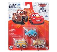 Mattel Disney Pixar Cars Mini véhicules - Pack GKG01, 3 x voitures, à partir de 3 ans