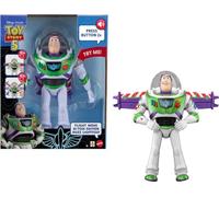 Mattel Disney Pixar Toy Story 5 Figurine d'action Buzz Lightyear Edition Haute Technologie avec Mode vol et Activation des Ailes de 30,5 cm, Plus de 35 Sons, JMW40