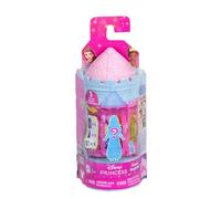 Mattel Disney Princess Coffrets Tour Surprise Histoires à empiler à Collectionner Contenant chacun Une Mini-poupée, 4 Surprises et Un ami de la Princesse Disney (Les Styles Peuvent Varier), JBL46