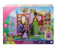 Mattel Disney Princess Garde-Robe De Conte De Fées Playset Armoire Ouvrante