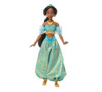 Mattel Disney Princess Jasmine Poupée Étincelante | Poupée articulée avec tenue, chaussures, collier, boucles d’oreilles amovibles, cheveux longs, inspirée du film, JMP63