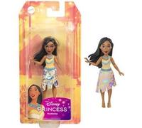 Mattel Disney Princess Pocahontas Petite poupée articulée, figurine de collection de 8,9 cm en tenue brillante avec jupe amovible, inspirée du film
