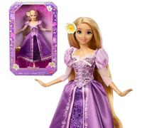 Disney Princess Disney Princesses Étincelantes- Poupée Raiponce -avec robe amovible