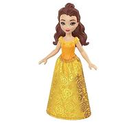 Mattel Disney Princesses – Poupée articulée Belle HLW78 – 9 cm – 3 ans et +
