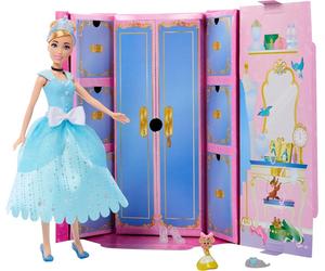 Mattel Disney Princesses, poupée Cendrillon et ses surprises royales