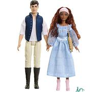 Mattel Poupées Disney La Petite Sirène HLX14 Ariel et Éric 30 cm avec accessoires