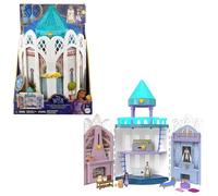 Mattel Disney Wish, Asha et la bonne étoile - Coffret Wish Château De Rosas Avec Mini-Poupées Articulées Roi Magnifico Et Asha, 5 Zones De Jeu, 3 Cachettes Magiques, dès 3 Ans, HPX38