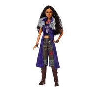 Mattel Disney Zombies 4 : l’Aube des Vampires Poupée Willa Lykensen avec Tenue Amovible et 7 Accessoires, inspirée du Film, JFG34