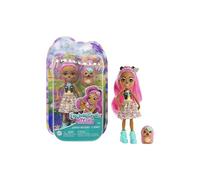 Enchantimals City Tails – POUPÉE BÊTES CITADINES HENSLEY HÉRISSON ET SON AMI SPINEY