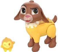 Mattel Ensemble Disney Wish Valentino et étoile parlante, figurine de chèvre parle plus de 10 sons, phrases en anglais et plie les jambes arrière