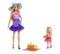 Mattel Ensemble Poupée BARBIE Famille Et Amis Pique-Nique