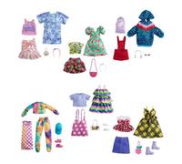 Mattel Ensemble Vêtements Poupée BARBIE Mode Fashion Assortie (Mélangé Non