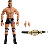 Mattel WWE Elite Figurine et accessoires, série #110 Austin Theory 15,2 cm à collectionner avec 25 points d'articulation et mains interchangeables
