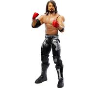 Mattel Figurine d'action WWE Main Event, série #147 AJ Styles 15,2 cm à collectionner avec 10 points d'articulation et aspect réaliste