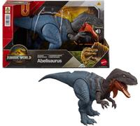 Mattel Figurine dinosaure Abelisaurus articulée avec rugissement féroce Jurassic World