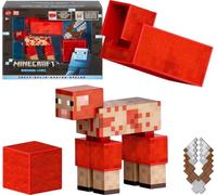 MATTEL | Figurine Minecraft - Niveau Diamant Mouton - 14 cm - Animé - Objet de collection pour les fans
