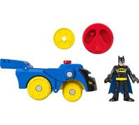 Mattel Fisher-Price Fisher_Price Imaginext Coffret Figurine Batman et Véhicule Transformable en Batmobile Head Shifters DC Super Friends, à Collectionner, Jouet Enfant, Dès 3 Ans, HGX91