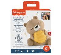 MATTEL Fisher-Price Ours en peluche apaisant avec musique/lumière HRB18
