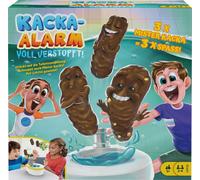 Mattel Games Alerte au caca ! Voll Verstopft, jeu pour enfants, jeu d'action