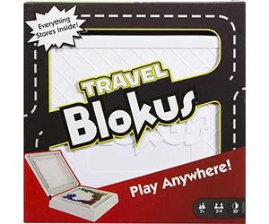 Mattel Games Blokus édition Voyage, Version 2 Joueurs, Jeu de société et de stratégie, GND69 Multicolore