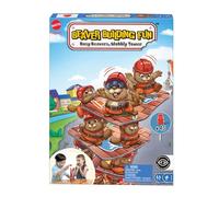 Mattel Games Castors Cass'Tour Tour à construire Jeu de société pour les soirées en famille, les soirées jeux, les voyages et le camping, HPW60
