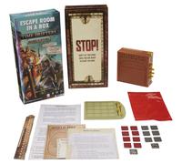 Mattel Games Escape Room dans une bote: Time Drifters Isabel's Story Party Game pour 1 a 4 joueurs avec des indices et des puzzles se combinent