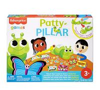 Fisher-Price Patty-Ch’nille, jeu de société et d'association par couleurs, formes et chiffres, 2 à 6 joueurs, pour enfants à partir de 3 ans, GYJ81