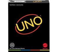 Mattel Games GYH69 Uno Minimalista Edition Speciale Minimaliste et Design, Jeu De Société et de Cartes, Jeu Apéro, Dès 7 Ans