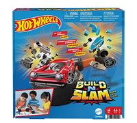 Mattel Games Jeu L’As de l’Assemblage avec Voitures Hot Wheels à Assembler, 1 à 3 Joueurs, Jeu pour Toute la Famille, Dès 5 Ans, HLX91