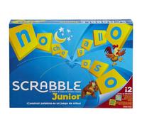 Scrabble Jeu de société Junior + Uno minimaliste Espagnol Multicolore Enfants
