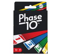 Mattel Games Phase 10 card game, sequences rummy-like card game, includes 108 ca