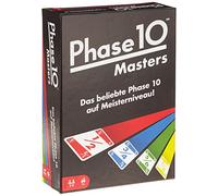 Mattel Games Phase 10 Masters Jeu de Cartes pour 2 à 6 Joueurs Temps de Jeu d'environ 60 à 90 Minutes à partir de 7 Ans Version Allemande FPW34