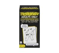 Mattel Games Pictionary Jeu de dessin pour adultes avec croquis stupides et cartes d'indices NSFW, tableaux, marqueurs et sablier