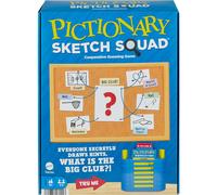 Mattel Games Pictionary Sketch Squad Board Game Clair