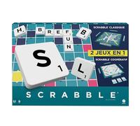Mattel Games – Jeu de société Scrabble® HWD44 – Classique familial, 2 modes de jeu