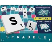 Mattel Games - Scrabble-Jeu de société familial classique avec 2 modes de jeu HWD44