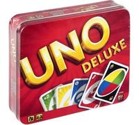 Mattel Games - Uno Deluxe - Jeu de Cartes Famille - 7 ans et + K0888