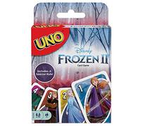 Mattel Games UNO Disney La Reine des Neiges 2, Jeu de Société et de Cartes, GKD76 Multicolore