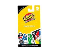 Mattel Games UNO JCV59 Pack d'échange supplémentaire pour enfants et adultes pour une soirée de jeu en famille, à utiliser comme jeu de voyage ou cadeau attrayant pour les enfants, de 2 à 10 joueurs