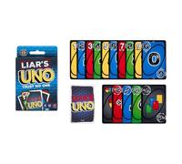 Mattel – Jeu de cartes UNO Liar's – Dès 7 ans, adapté aux daltoniens – JLH43