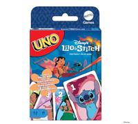 Mattel Jeu de cartes UNO Disney Lilo et Stitch – pour enfants et famille JCC10
