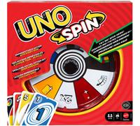 Mattel Games UNO Wizz Jeu de cartes avec roue pour soirées entre petits, grands et en famille, nouveaux défis et règles, activité idéale pour les jours de pluie, JGR00